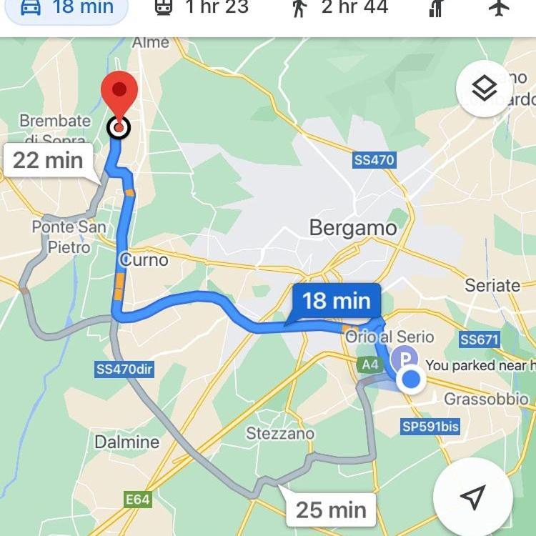 Villetta Rossini Valbrembo Esterno foto